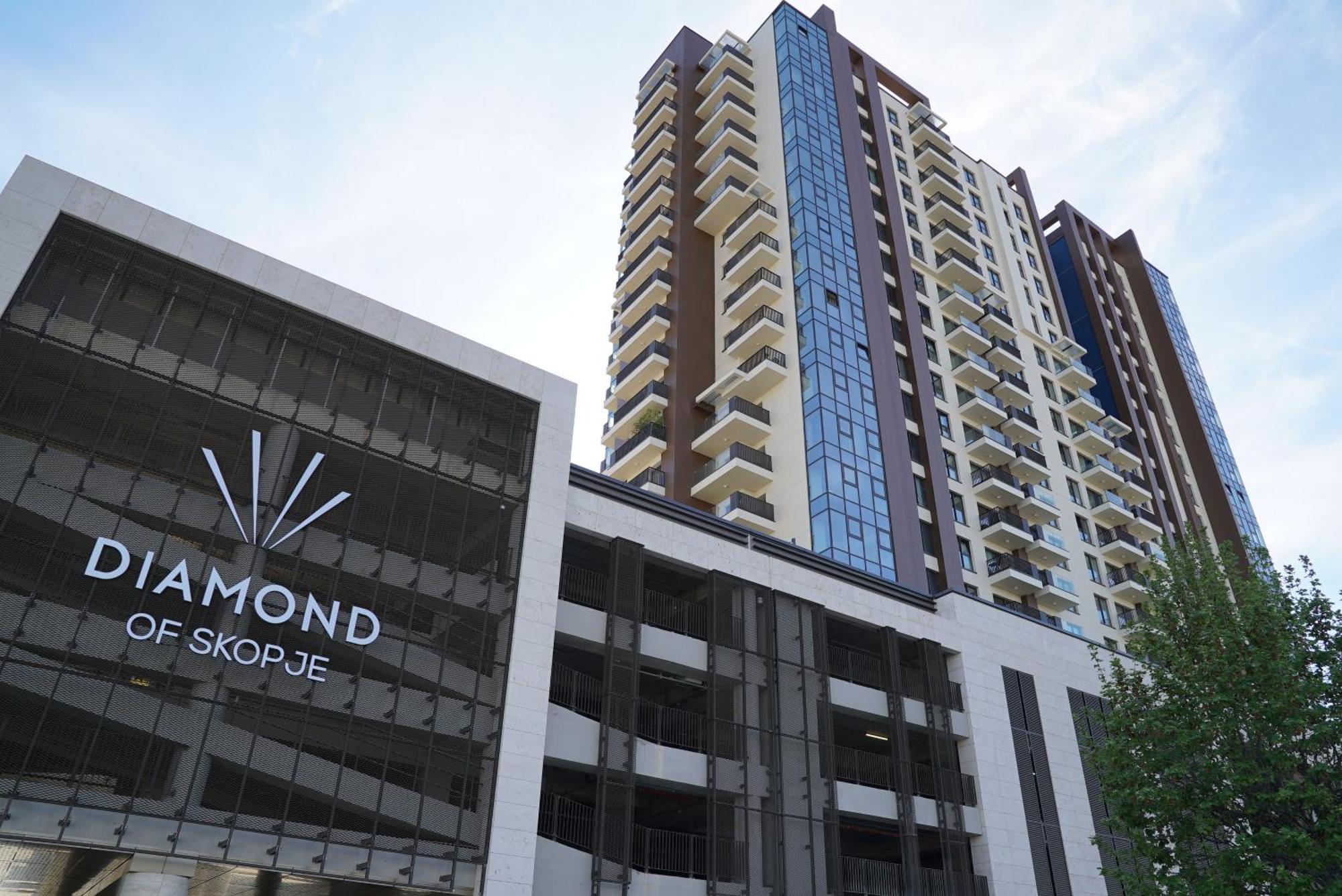 Diamond 72 Apartment , Skopje City - Center, Diamond Residences, Free Parking Zewnętrze zdjęcie